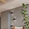 Fali lámpa LUCA fekete LED IP54 1x6W LED Sollux Lighting 1x6W LED