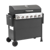 BRENNER 6 égős gázgrill 102 x 134 x 51 cm