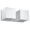 Fali lámpa QUAD 2 fehér 2x40W G9 Sollux Lighting