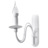 Fali lámpa MINERWA fehér 1x40W E14 Sollux Lighting 1x40W E14