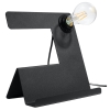 Íróasztali lámpa INCLINE fekete 1x60W E27 Sollux Lighting