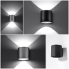 Fali lámpa ORBIS 1 fekete 1x40W G9 Sollux Lighting