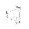Fali lámpa PIXAR fekete 1x40W G9 Sollux Lighting 1x40W G9