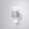 LORETO fali lámpa szürke 1x40W G9 Sollux Lighting