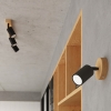 Fali lámpa VERDO fekete 1x10W GU10 Sollux Lighting