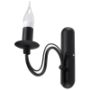 Fali lámpa MINERWA fekete 1x40W E14 Sollux Lighting