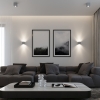 Fali lámpa QUAD beton 1x40W G9 Sollux Lighting 1x40W G9