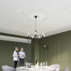 Fali lámpa MINERWA fekete 1x40W E14 Sollux Lighting