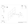 Fali lámpa VERDO fekete 1x10W GU10 Sollux Lighting