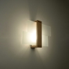 Fali lámpa FENIKS 1 természetes fa 1x60W E27 Sollux Lighting