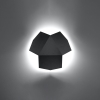 Fali lámpa TRE fekete 2x40W G9 Sollux Lighting