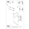 Fali lámpa PENNE 30 fehér 1x40W G9 Sollux Lighting