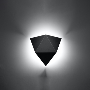 Fali lámpa SOLIDO fekete 2x40W G9 Sollux Lighting