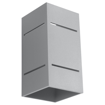Fali lámpa BLOCCO szürke 1x40W G9 Sollux Lighting