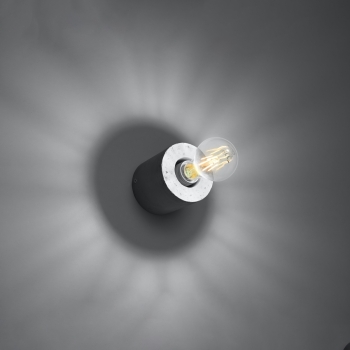 SALGADO fali lámpa beton 1x60W E27 Sollux Lighting