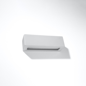 VEGA szürke 1x60W E27 kerámia falilámpa a Sollux Lighting-tól