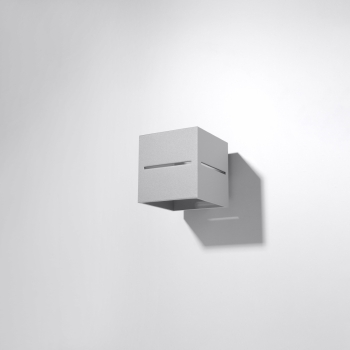 Fali lámpa LOBO szürke 1x40W G9 Sollux Lighting