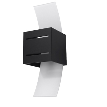 Fali lámpa LORETO fekete 1x40W G9 Sollux Lighting