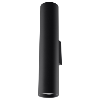 Fali lámpa LAGOS 2 fekete 2x10W GU10 Sollux Lighting