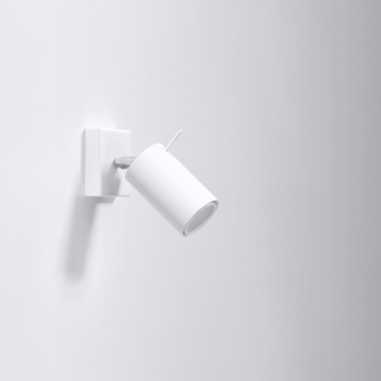 Fali lámpa RING fehér kapcsolóval 1x40W GU10 Sollux Lighting