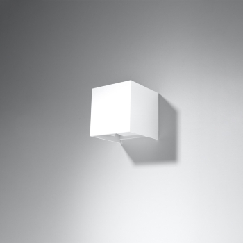 Fali lámpa LUCA fehér LED IP54 1x6W LED Sollux Lighting 1x6W LED