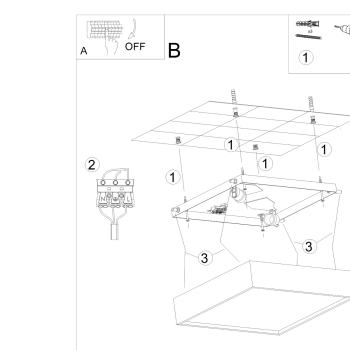Kerámia fali lámpa HELIOS 1x60W E27 Sollux Lighting