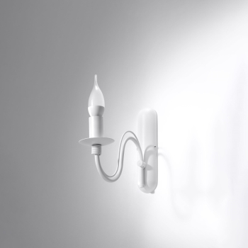 Fali lámpa MINERWA fehér 1x40W E14 Sollux Lighting 1x40W E14