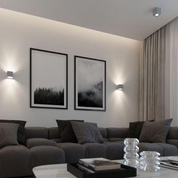 Fali lámpa QUAD beton 1x40W G9 Sollux Lighting 1x40W G9
