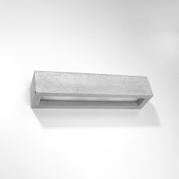Fali lámpa VEGA 50 concrete 1x60W E27 Sollux Lighting 1x60W E27