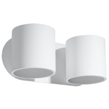 Fali lámpa ORBIS 2 fehér 2x40W G9 Sollux Lighting