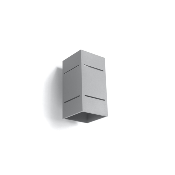 Fali lámpa BLOCCO szürke 1x40W G9 Sollux Lighting