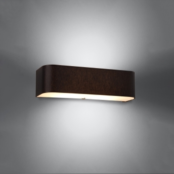 Fali lámpa LOKKO fekete 2x60W E27 Sollux Lighting