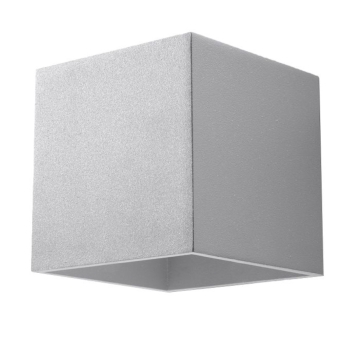 Fali lámpa QUAD 1 szürke 1x40W G9 Sollux Lighting