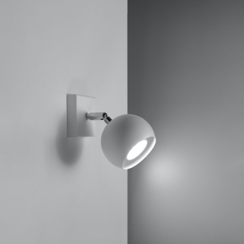 Fali lámpa OCULARE fehér 1x40W GU10 Sollux Lighting