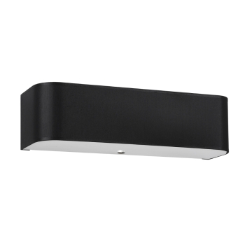 Fali lámpa LOKKO fekete 2x60W E27 Sollux Lighting