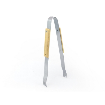 Rozsdamentes acél grillcsipesz 38 cm