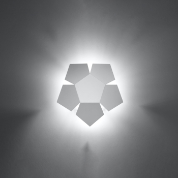 Fali lámpa PENTA fehér 2x40W G9 Sollux Lighting
