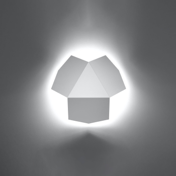 Fali lámpa TRE fehér 2x40W G9 Sollux Lighting