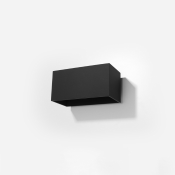 Fali lámpa QUAD MAXI fekete 2x40W G9 Sollux Lighting
