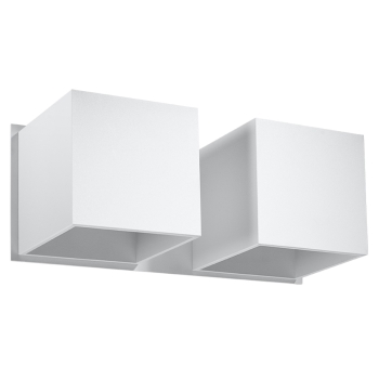 Fali lámpa QUAD 2 fehér 2x40W G9 Sollux Lighting