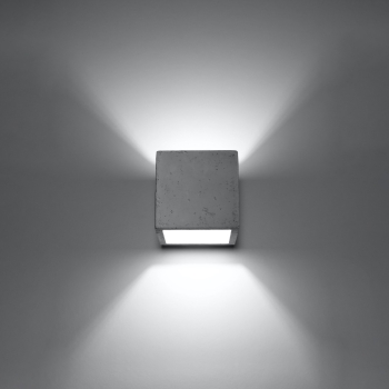 Fali lámpa QUAD beton 1x40W G9 Sollux Lighting 1x40W G9