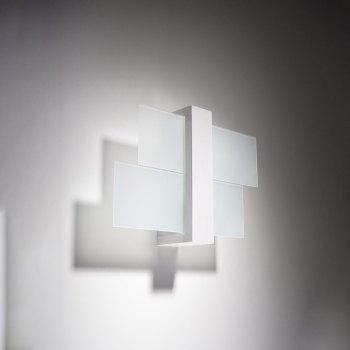 Fali lámpa FENIKS 1 fehér 1x60W E27 Sollux Lighting