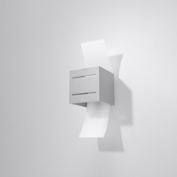 LORETO fali lámpa szürke 1x40W G9 Sollux Lighting
