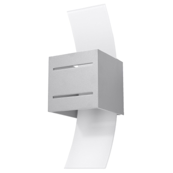 LORETO fali lámpa szürke 1x40W G9 Sollux Lighting