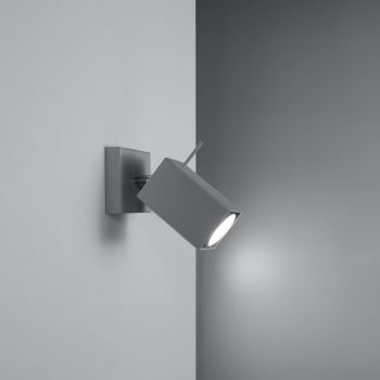 Fali lámpa MERIDA 1 szürke 1x40W GU10 Sollux Lighting