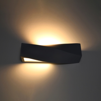 Fali lámpa SIGMA fekete 1x60W E27 Sollux Lighting 1x60W E27