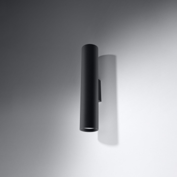 Fali lámpa LAGOS 2 fekete 2x10W GU10 Sollux Lighting