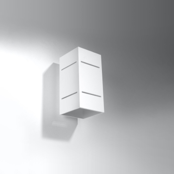 Fali lámpa BLOCCO fehér 1x40W G9 Sollux Lighting