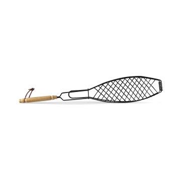 Grillsütő rács halak grillezéséhez 58 x 12,5 cm