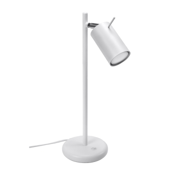 RING íróasztali lámpa fehér 1x40W GU10 Sollux Lighting